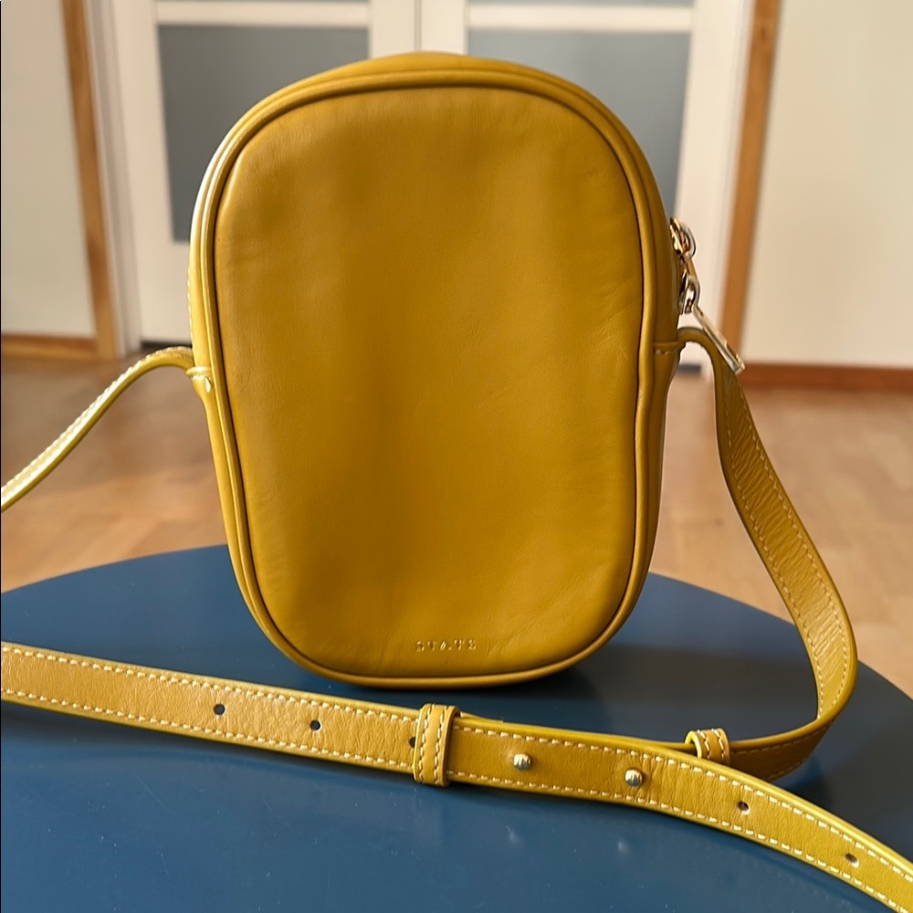 STATE Mustard Yellow Small Crossbody Bag